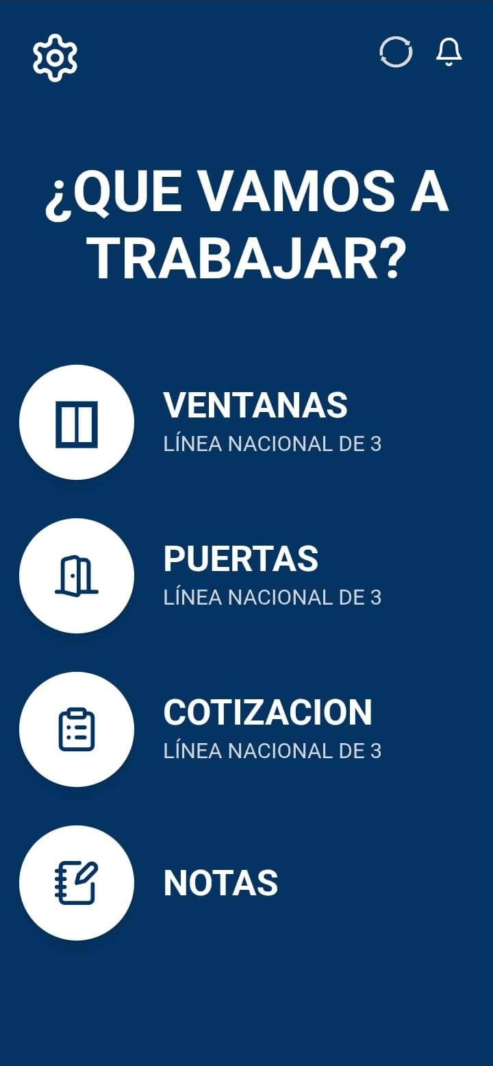 Vista de módulo o pantalla